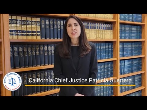 2024: Chief Justice Patricia Guerrero Announces Civic Learning Awards