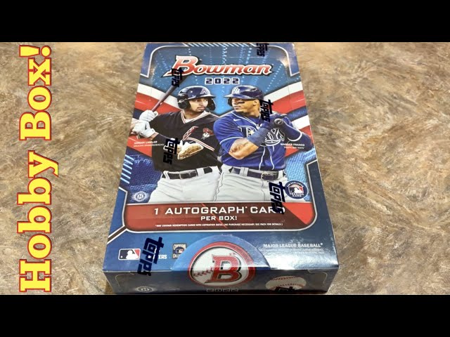 2022 Bowman Baseball Hobby Box – A Must Have for Collectors