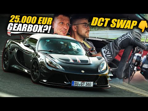 25.000 EUR Gearbox Mod?! DCT Lotus Exige Cup 460 by KomoTec! // Nürburgring