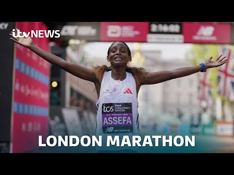 Meet the winners of the 2025 London Marathon | ITV News