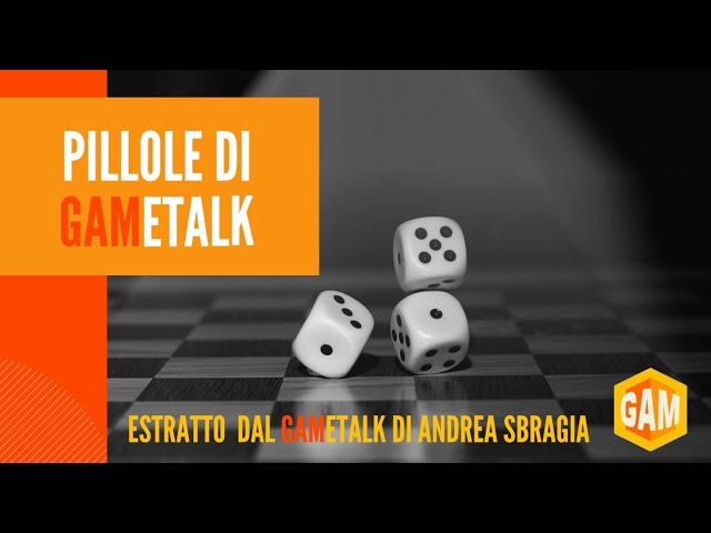 ESTRATTO DAL GAMETALK DI ANDREA SBRAGIA