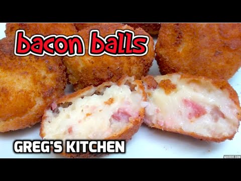 CHEESY BACON POTATO BALLS  Recipe - Greg's Kitchen - UCGXHiIMcPZ9IQNwmJOv12dQ