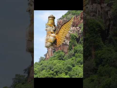 Lord Garuda🙏 shape on Tirumala Hill #god #tirupati #tirumala #garuda #trendingshorts #viral
