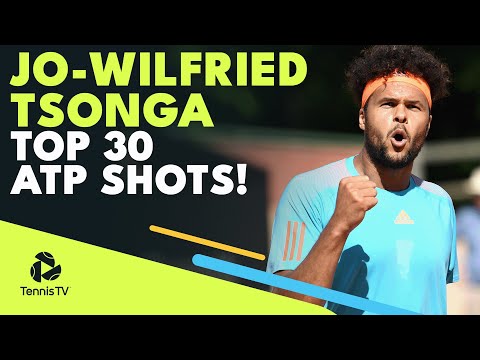 Jo-Wilfried Tsonga's Top 30 ATP Shots And Rallies!