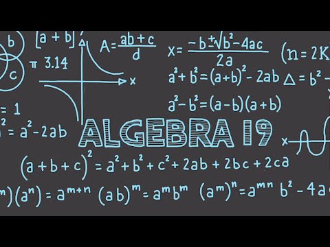 Learn Algebra 19 : Quadratic Equations