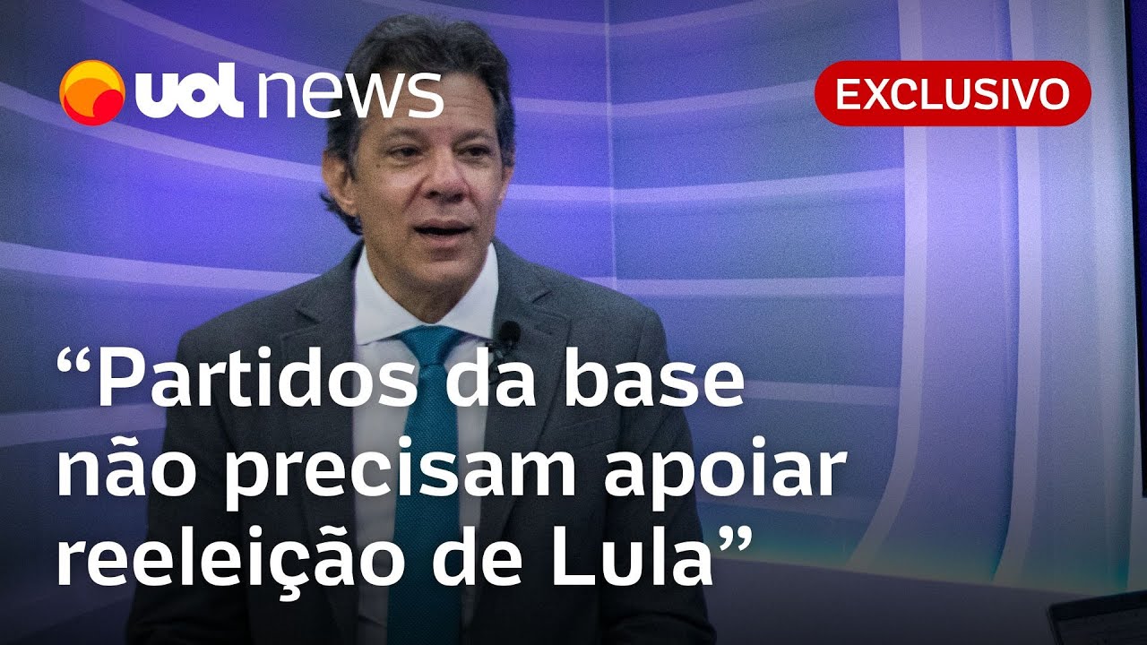 Haddad sobre centrão e reforma ministerial: ‘Partidos da base não precisam apoiar reeleição de Lula’