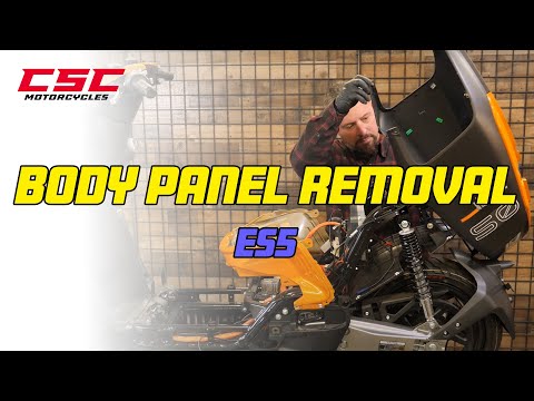 How to Remove the ES5 Electric Scooter Body Panels