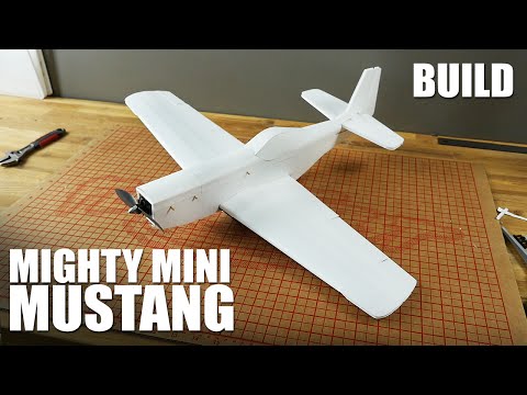 Might Mini Mustang -  BUILD | Flite Test - UC9zTuyWffK9ckEz1216noAw