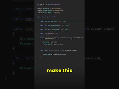 Property Setters are Bad in C#