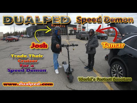 Tamar Trades His Cruiser For a Dualped Speed Demon