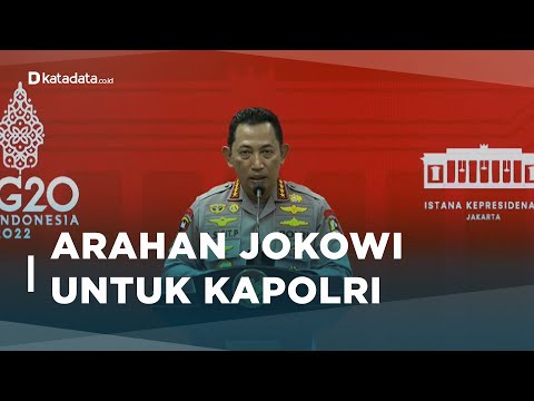 Bertemu Jokowi, Kapolri Janji Akan Balikkan Kepercayaan Publik | Katadata Indonesia