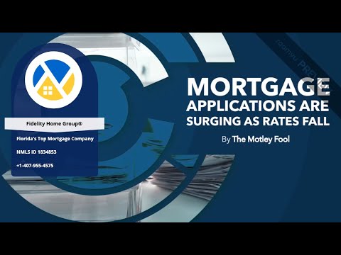 Florida Mortgage | Mortgage Applications Are Surging as Rates Fall