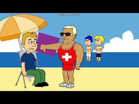 Adam Steals The Lifeguard's Job At The Beach\Grounded