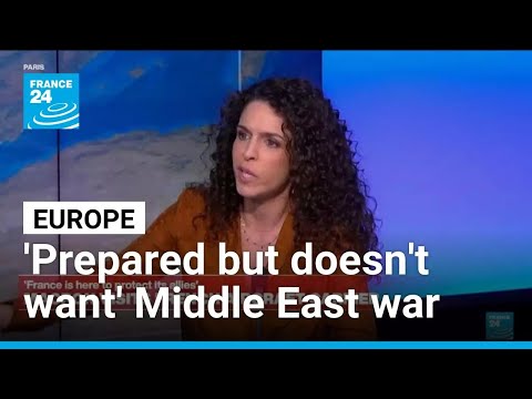 Europe showing it is 'prepared but does not want to be dragged into a war it wasn't consulted on'