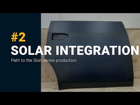 Solar Integration - Path to the Sion series production | Sono Motors