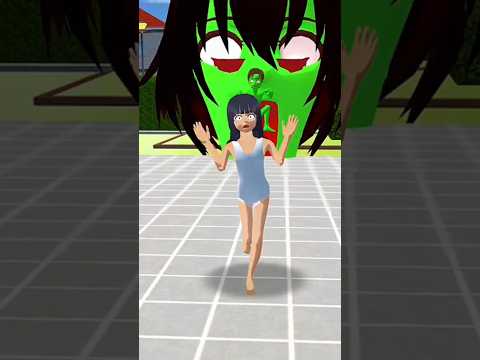 yuta menjadi monster 💀 😲🫨 #sakuraschoolsimulator #zombieshorts #monster