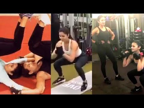 Video - Bollywood & Fitness - Katrina Kaif Does Some MOST DIFFICULT Workout With Alia Bhatt, Sonakshi Sinha #India