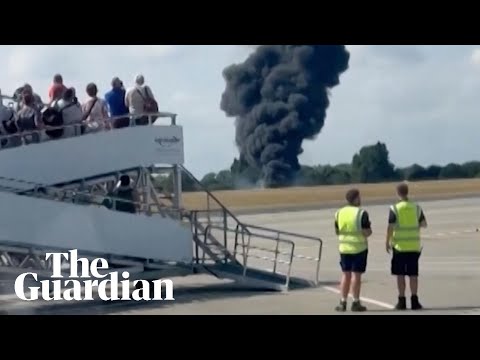 'Large plume of black smoke': MP speaks after small plane crashes at Southend airport