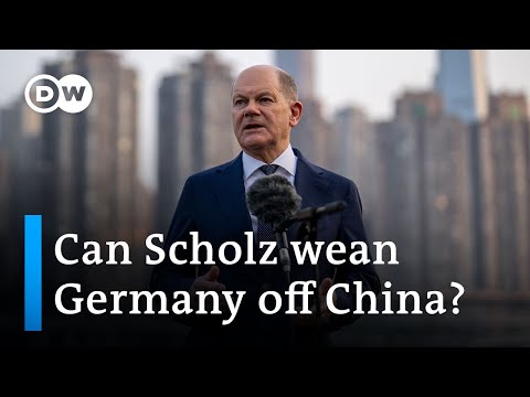 Germany's Scholz visits China as economic tensions remain high | DW News