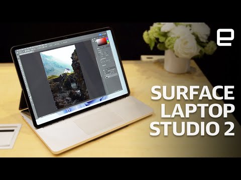 Microsoft Surface Laptop Studio 2 hands-on: More ports and a much-needed spec bump
