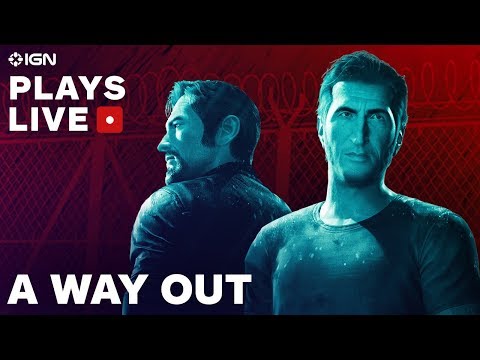 A Way Out - Cooperative Prison Escape Gameplay - IGN Plays Live - UCKy1dAqELo0zrOtPkf0eTMw
