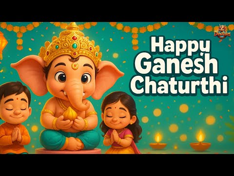 Happy Ganesh Chaturthi Kids Song | Ganpati Story, Aarti & Modak Fun