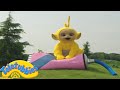 Teletubbies  Laa-Laa Squeezes a GIANT TUBE OF PAINT!  Official Classic Full Episode