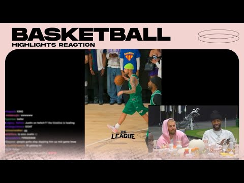 JUSTIN BIEBER REACTS TO HIS BASKETBALL HIGHLIGHTS!