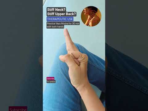 Vayu Mudra cures muscle stiffness if practiced for a longer duration. #vayumudra #mudratherapy #yoga