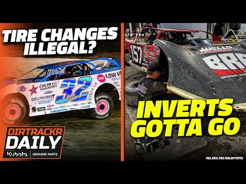 Mike Marlar not an invert guy, should Eldora outlaw tire changes? - dirt track racing video image