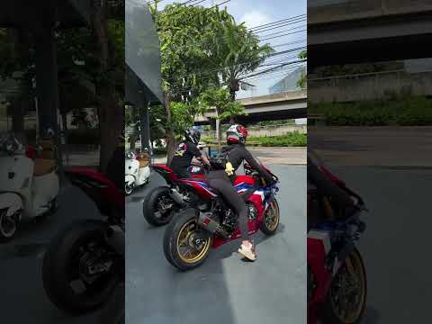 Which bike would you choose? BMW s1000rr or Honda CBR 1000rrr fireblade? or the biker girl? 😏