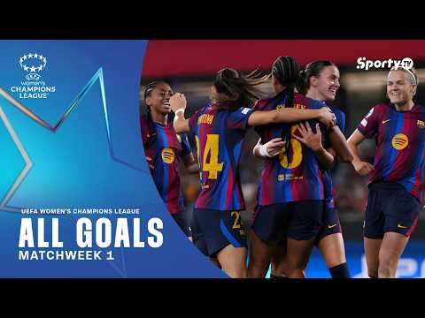 UWCL 26/27 | ALL GOALS GameWeek 1 - League Phase | Full Highlights | SportyTV