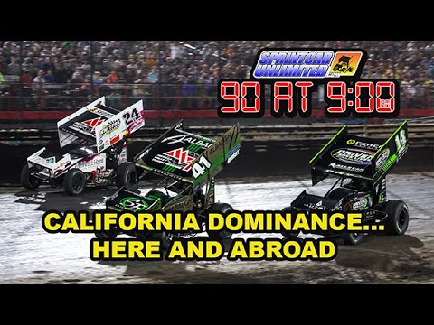 SprintCarUnlimited 90 at 9 for Monday, January 5th: California dominance reigns in Sprint Car racing - dirt track racing video image