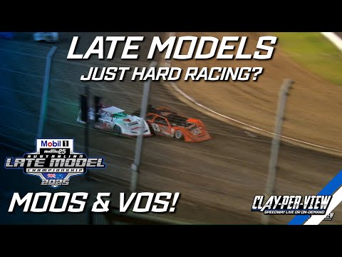 Late Models | Moos &amp; Vosbergen - Perth - 7th Mar 2025 | Clay-Per-View - dirt track racing video image