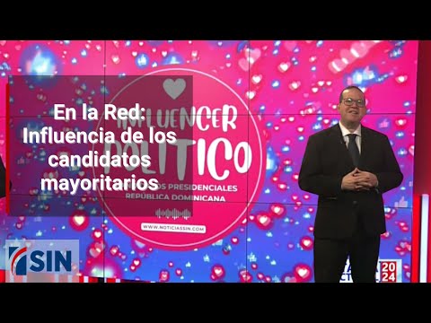 En la Red: Influencia de los candidatos mayoritarios