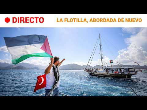 DIRECTO | La FLOTILLA que navega hacia GAZA es interceptada por el EJÉRCITO ISRAELÍ | RTVE