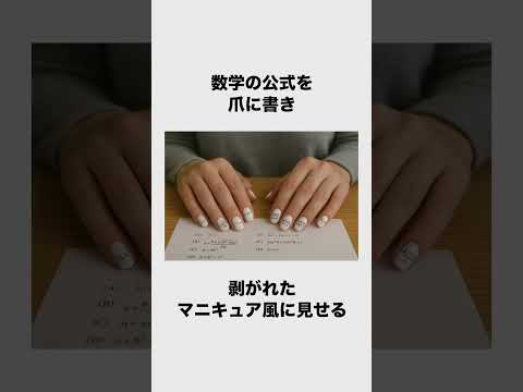 【替え歌】実際に使われたカンニング方法www②#ほーみーず  #あるある  #珍事件  #放送事故  #替え歌