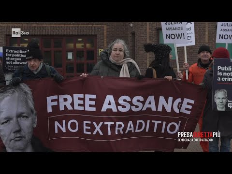 Julian Assange, ultimo appello - PresaDiretta 19/02/2024