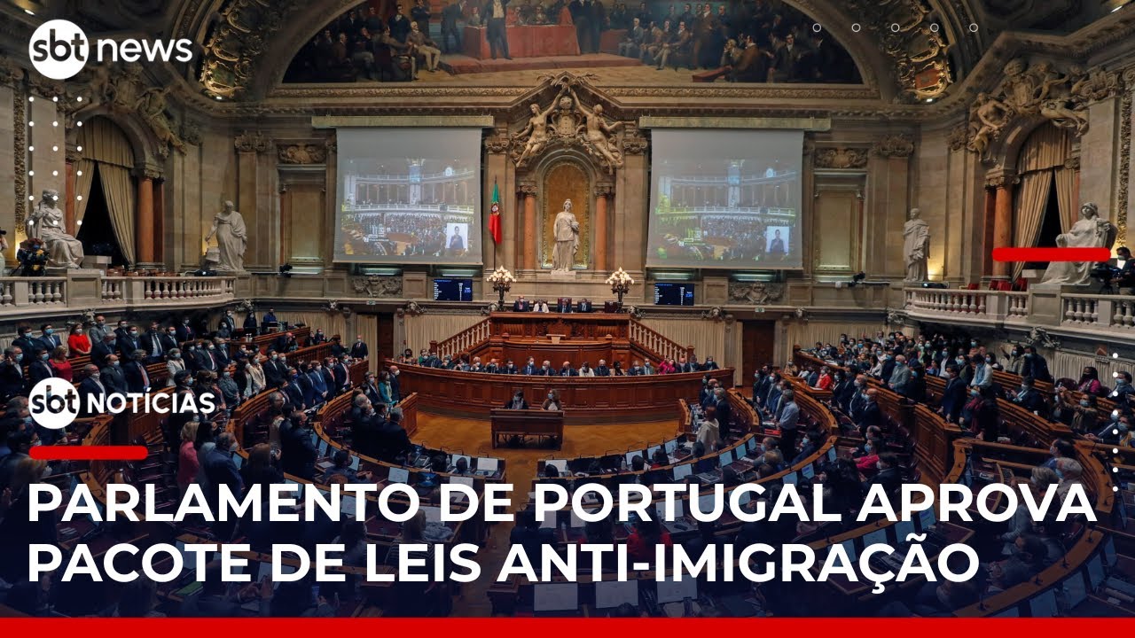 SBT Notícias: Parlamento de Portugal aprova lei anti-imigração