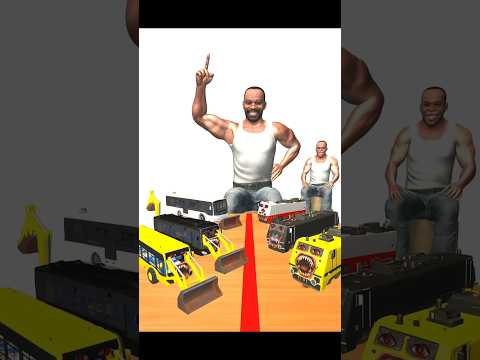 Haunted Train Attack on Franklin Family😢in Indian Bike Driving 3D #shorts #gta #gaming #attack#train