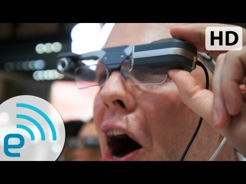 NTT DoCoMo Intelligent Glass Demo at CEATEC 2013 | Engadget - UC-6OW5aJYBFM33zXQlBKPNA