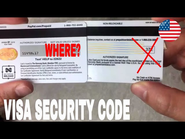 Where is the Security Code on a Credit Card?