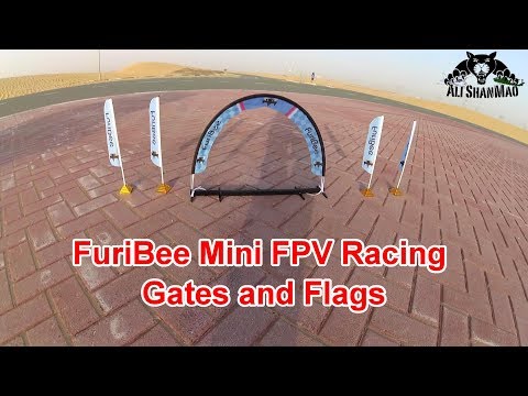 FuriBee Mini FPV Racing Gate and Flags Combo - UCsFctXdFnbeoKpLefdEloEQ