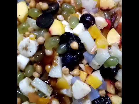 Fruit Chaat Homemade.