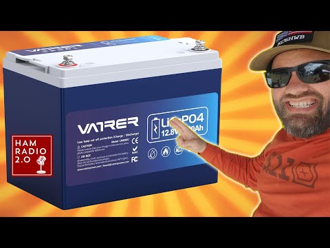 Vatrer 12V 100AH LiFePO4 Group 24 Battery Test