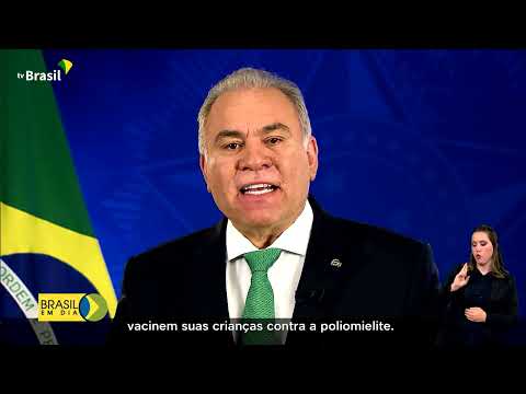 Poliomielite: Ministério da Saúde faz novo chamado aos pais