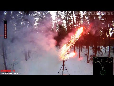 Drone with fireworks VS Hydrogen balloons - UC16hCs7XeniFuoJq0hm_-EA