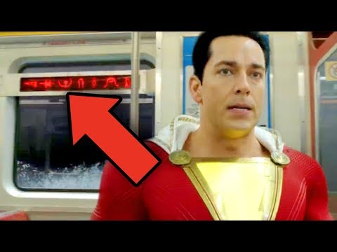 SHAZAM Trailer Breakdown! Easter Eggs & Details You Missed! (DCEU Easter Eggs + Black Adam Teases) - UC7yRILFFJ2QZCykymr8LPwA