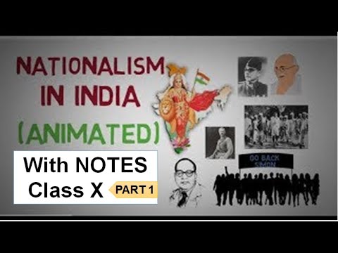 Nationalism in India animation | full chapter animated story | class 10 History | Animation in hindi