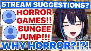 Chat REALLY Wants Rei To Play Horror Games (Yubari Rei) [Eng Subs]